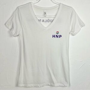 Ho’ola Na Pua White Logo Short Sleeve T-Shirt Large